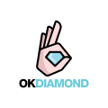 Ok Diamond logo