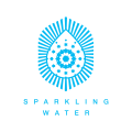 Fonkelend water logo