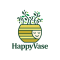 Logo Happy Vase