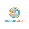 Wereldkleur logo