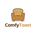 舒适的面包Logo