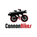 炮的自行车Logo