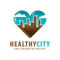 健康城市Logo