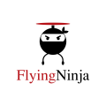 飛行忍者ロゴ