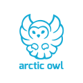 北极猫头鹰logo