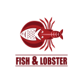 鱼和龙虾Logo