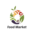  Food Market  Logo