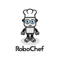 机器人厨师logo