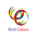 鳥の色ロゴ