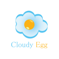 曇った卵ロゴ
