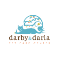 Darby和达拉宠物护理Logo