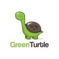 绿海龟logo