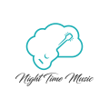 夜晚的音乐logo