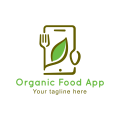 有机食品的应用Logo