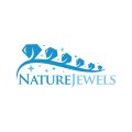 自然の宝石ロゴ