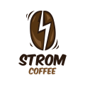 暴风雨的咖啡Logo