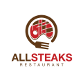 所有的牛排餐厅Logo