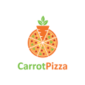 胡萝卜披萨Logo