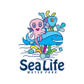  Sea Life  Logo