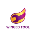  Winged tool  logo