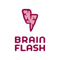 脳のフラッシュロゴ