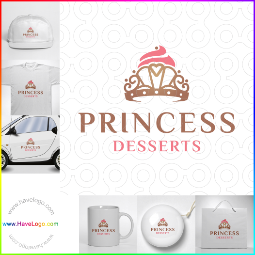 购买此公主的甜点logo设计65069