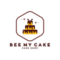 蜜蜂我的蛋糕logo