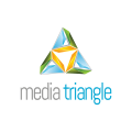 媒体的三角Logo