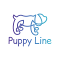 小狗线Logo