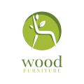 木製家具ロゴ