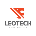 Leotech Constructionロゴ