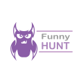 有趣的狩猎Logo