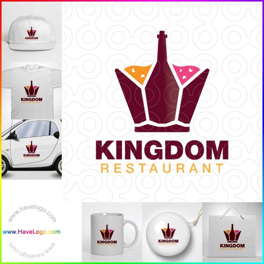 キングダム レストランのロゴを購入する 1700円 Id
