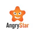 愤怒的明星Logo