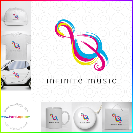 购买此无限的音乐logo设计64252