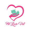 ペット愛の獣医ロゴ