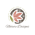 自然のデザインロゴ