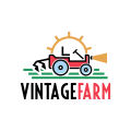 老式的农场Logo
