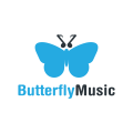 バタフライミュージックロゴ