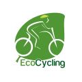生态山骑自行车Logo