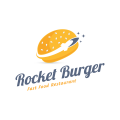 火箭的汉堡Logo