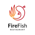 火的鱼Logo