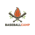 野球キャンプロゴ