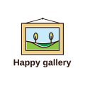 快乐的画廊Logo