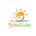 自転車乗り物ロゴ