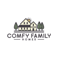 舒适的家庭Logo