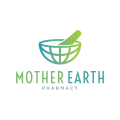 地球母亲的医药Logo