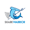 サメ戦士ロゴ