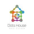  Dots House Real Estate  Logo