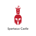 斯巴达克斯城堡Logo